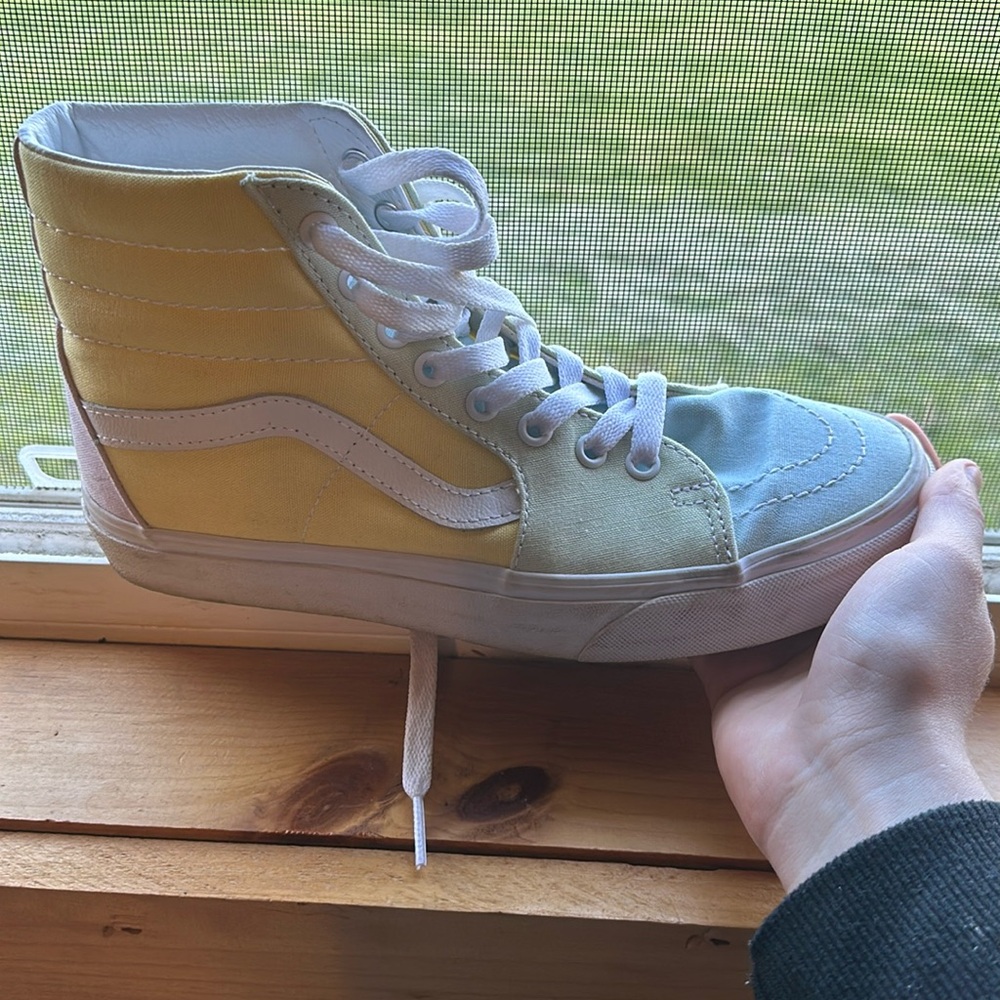 Vans colored shoes